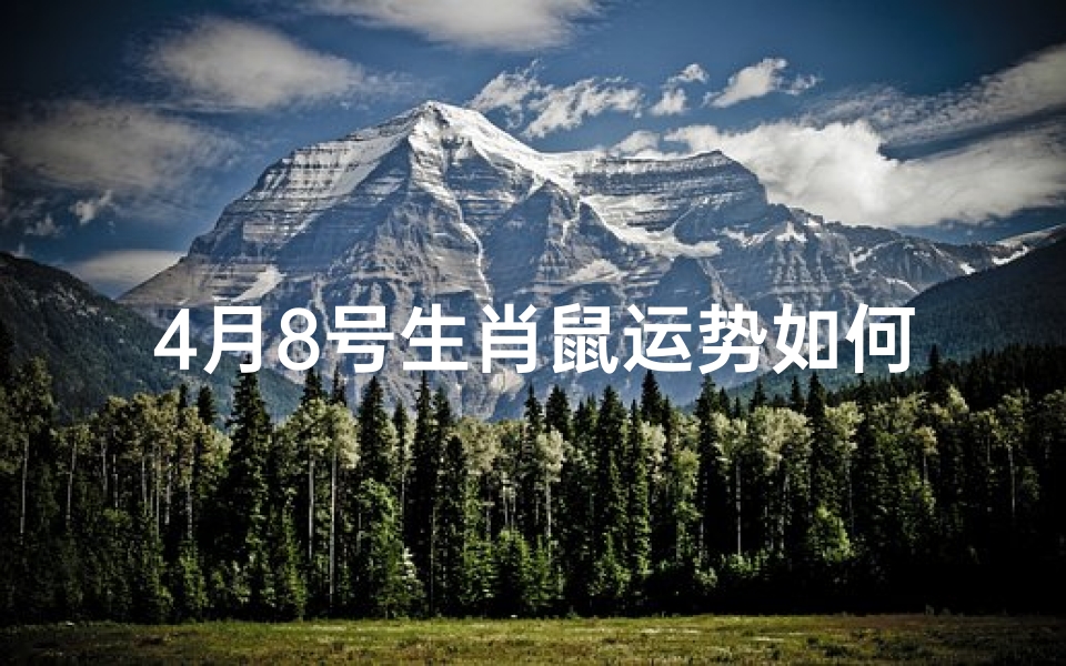 4月8号生肖鼠运势如何;4月8日属相