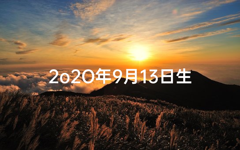 2o2O年9月13日生肖运势;2020年9月13日生肖运势揭秘:运势起伏大揭秘