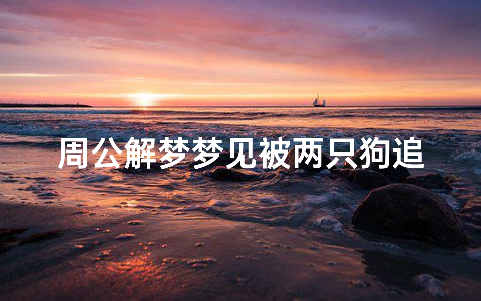 周公解梦梦见被两只狗追(梦见狗追着自己是什么意思)