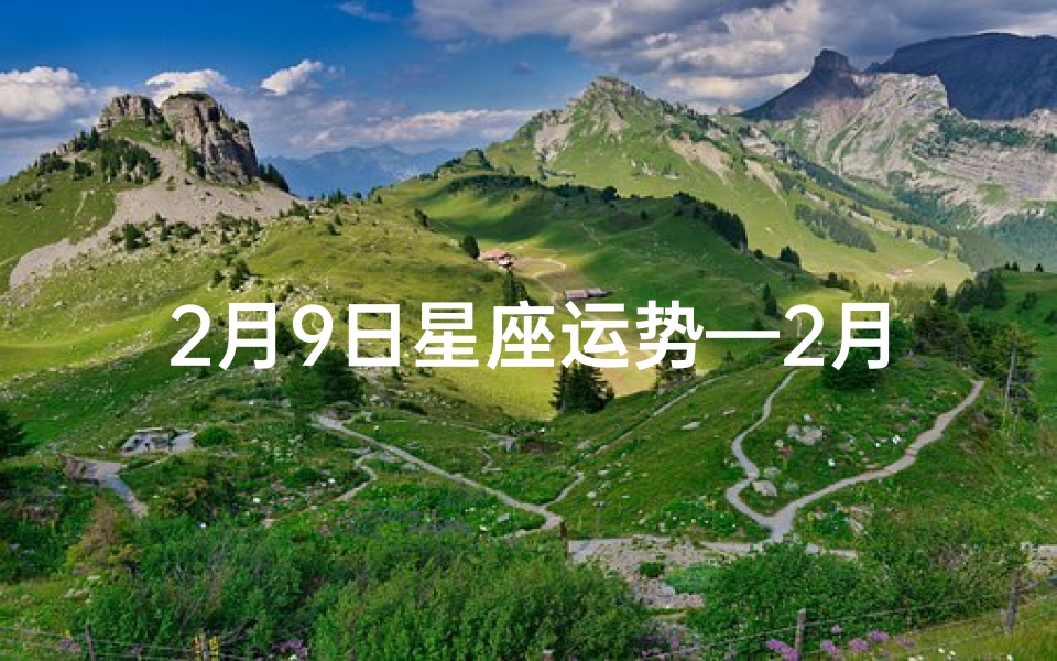 2月9日星座运势—2月9日生肖运势揭秘:今日吉凶一览