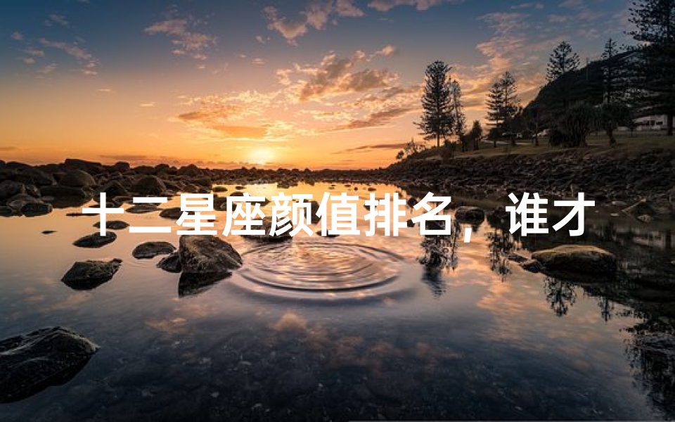 十二星座颜值排名,谁才是星座界的颜值担当