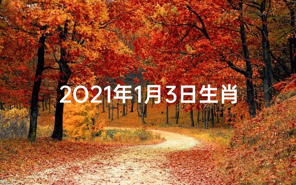 2O21年1月3日生肖运势_每日属相2021年1月3日运势