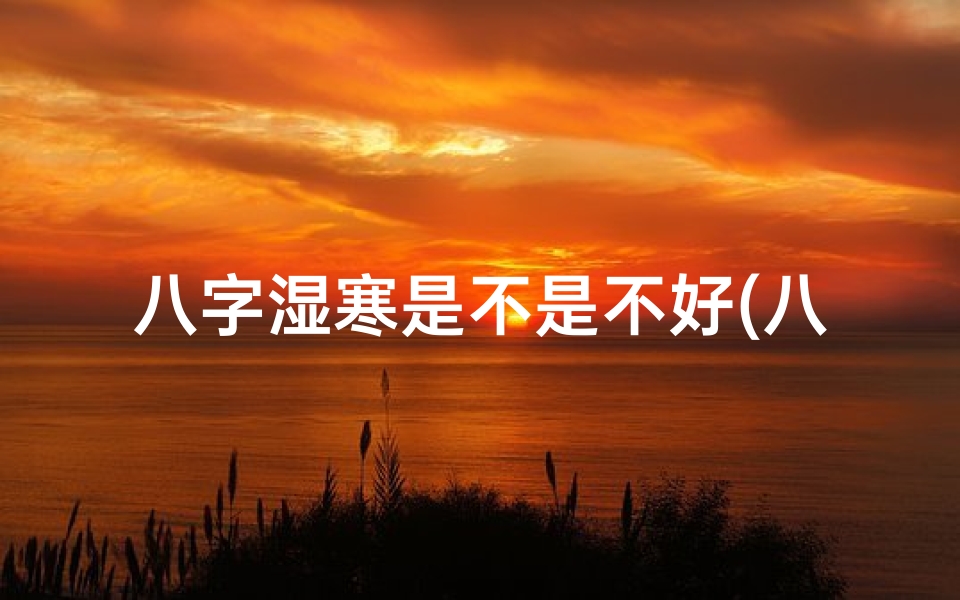 八字湿寒是不是不好(八字命理探秘:湿燥八字解析之道)