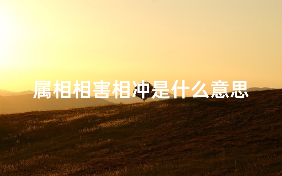 属相相害相冲是什么意思(属相相刑相冲相害哪个凶,生肖相冲 相害 相刑 相破如何化解 )